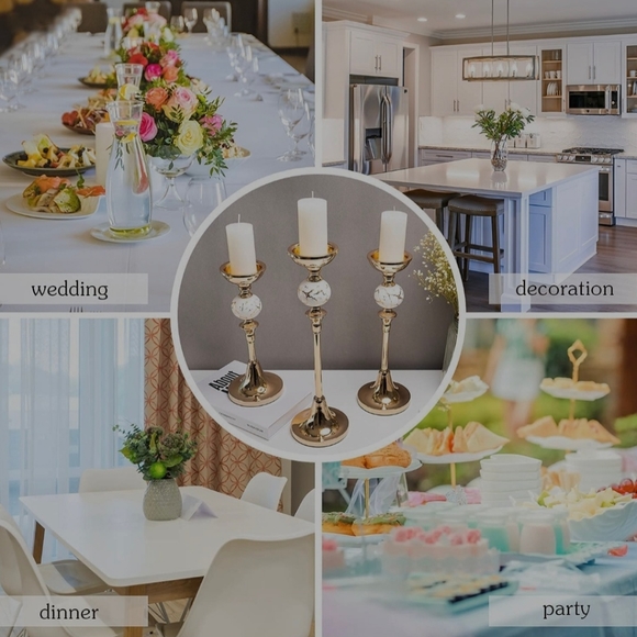 Candle holder set NWT sale - Picture 7 of 7